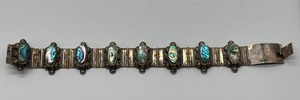 Sterling and Abalone Bracelet