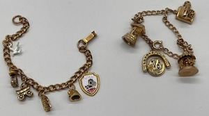 Two Charm Bracelets Marked Germany