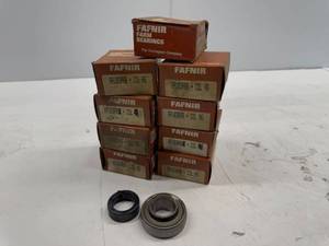 lot 32 image: FAFNIR Farm Bearing, RA103RRB, 9 pieces