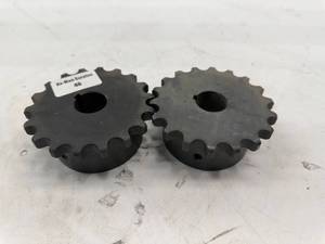 lot 46 image: AMEC Sprocket, 6018H-1-18, Set of 2