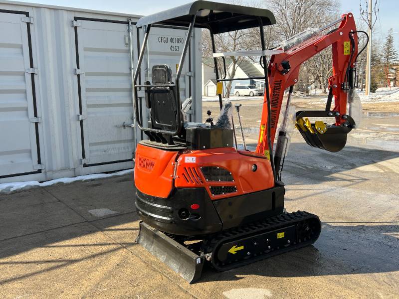 lot 132 image: 2024 AGT 1.5 Ton Mini Excavator NT18K- Kubota Diesel