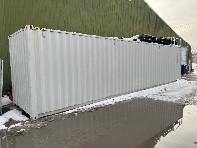 lot 12 image: Sea Container with 2 Side Doors, 40HC, Single Trip, SN CICU6931711