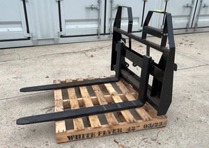 lot 39 image: AGT Wheel Loader Forks, 2 Ton Cap. ISOCPF48-4400-FF (Qty 1)