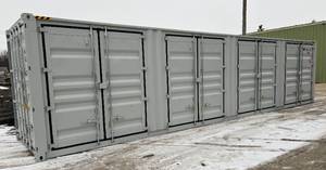 lot 459 image: 2025 Sea Container with 4 Side Doors, 40HQ, Single Trip, SN MMPU1051164