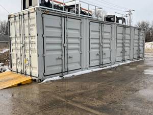 lot 30 image: Sea Container with 4 Side Doors, 40HC, Single Trip, SN CFGU4018908