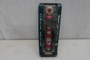 lot 168 image: GearBox Wayne Texaco Gas Pump Replica