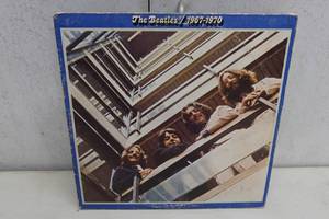 lot 202L image: Vinyl Record -The Beatles Blue Album 1967-1970