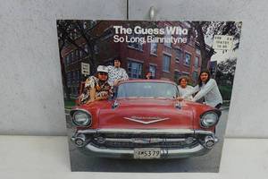 lot 202N image: Vinyl Record -The Guess Who So Long, Bannatyne