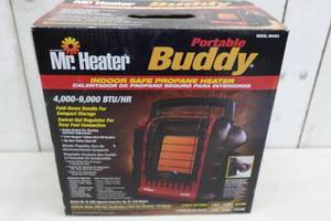 lot 3 image: Mr Heater Portable Buddy Propane Heater