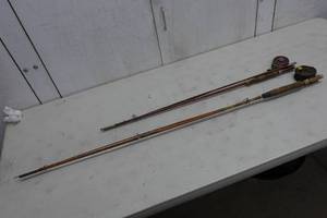 lot 17 image: 2 Vintage South Bend Fly Fishing Rods