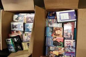 lot 207 image: Large Assortment of VHS Tapes