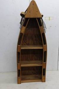 lot 209 image: Decorative Canoe Shelf