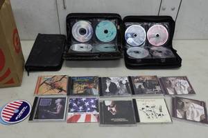 lot 217 image: Assorted CDs -Some are Signed by GB Leighton