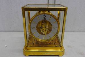 lot 141 image: Vintage Jaeger LeCoultre 15 Jewel Atmos Clock