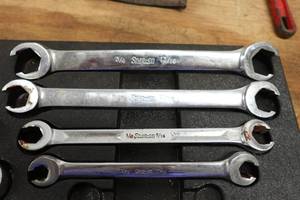 lot 261 image: Snap-On Flare Nut Wrenches