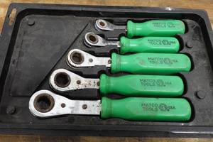 lot 265 image: Matco Ratcheting Box Wrenches
