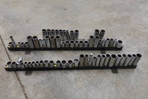 lot 297 image: 38 Drive Sockets and Extensions - Craftsman, S-K
