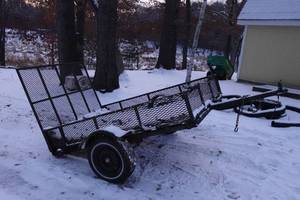 lot 5 image: Utility Trailer - 5 x 7 - with Ramp