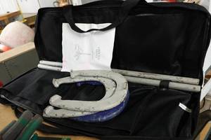 lot 313 image: Horseshoe Set with Bag