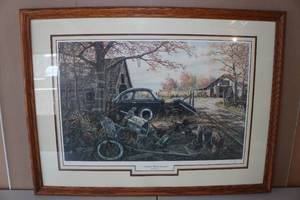 lot 45 image: Ken Zylla Framed Print - Another Mans Treasure - 645800