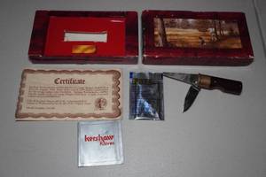 lot 106 image: Kershaw Shotgun Shell Fathers Day Pocket Knife