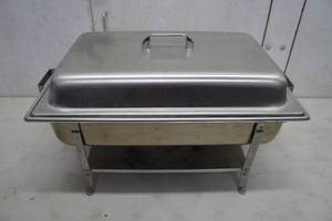 lot 146 image: Stainless Chafing Dish with Stand