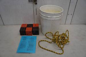 lot 125 image: Harley-Davidson Theme Yard Dice Game