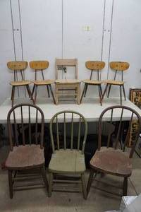lot 236 image: Antique Chairs