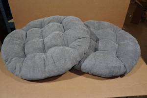 2 Floor Pillow Cushions 22