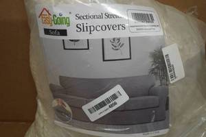 4-Piece Stretch Couch Cover Beige