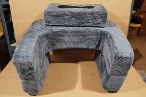 Shredded Foam Filled Gaming Pillow with Cup Holder