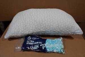Shredded Memory Foam Pillow with Extra Filler -King