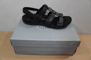 Vionic Womens Amber Orthotic Sandals -Size 11, Black