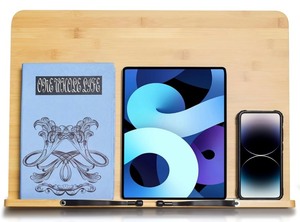 XL Bamboo Bookstand