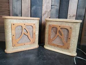 2 Vintage Church Speakers