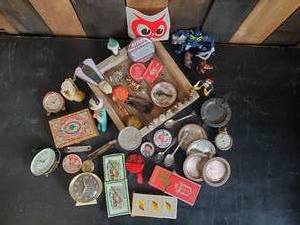 Misc Lot of Lots of Fun Stuff, Red Owl Sticker, Phinney-Walker Alarm Clock and much More