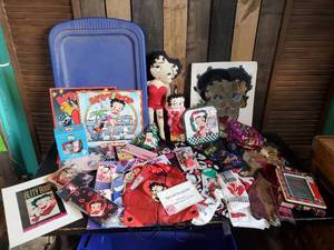 Misc Lot of all Kinds of Betty Boop Bin Included