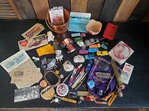 Misc Smalls Lot Hotel Foley Stamped 1913, Coca Cola, Hamms,  Palmer House and Much Much More