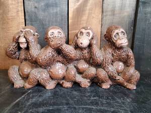 See Speak Hear No Evil and A sad Monkey display