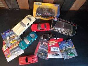 Lot of Vintage Cars Johnny Lighting Corvette and others