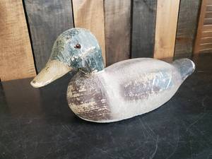 Wooden Vintage Mallard Duck Decoy