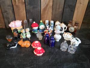 Fun Collection of Vintage Salt and Pepper Shakers