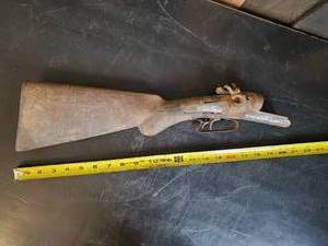 1800 William Parkhurst 12 gauge Double Barrel Shotgun Part