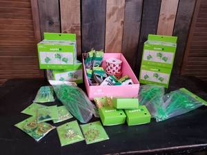 Saint Patricks Day is Around the Corner Lot of NOS Dcor and Jewelry
