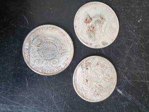 3 Old Silver Coins