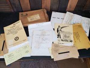 Large Group of Vintage Military Paperwork and  Manuals