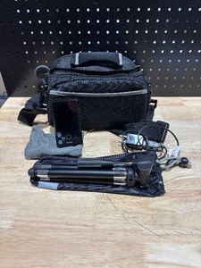 Kodak Camera, Tripod, and Case