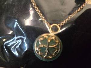 Luck Gold Coast Platinum Plated Necklace ( New). Sold online for over $75.00