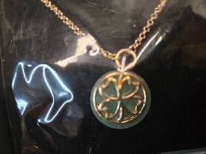 Luck Gold Coast Platinum Plated Necklace ( New). Sold online for over $75.00