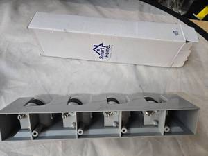 Lot of 2 Mop and Broom Holders (Wall Mount, New)